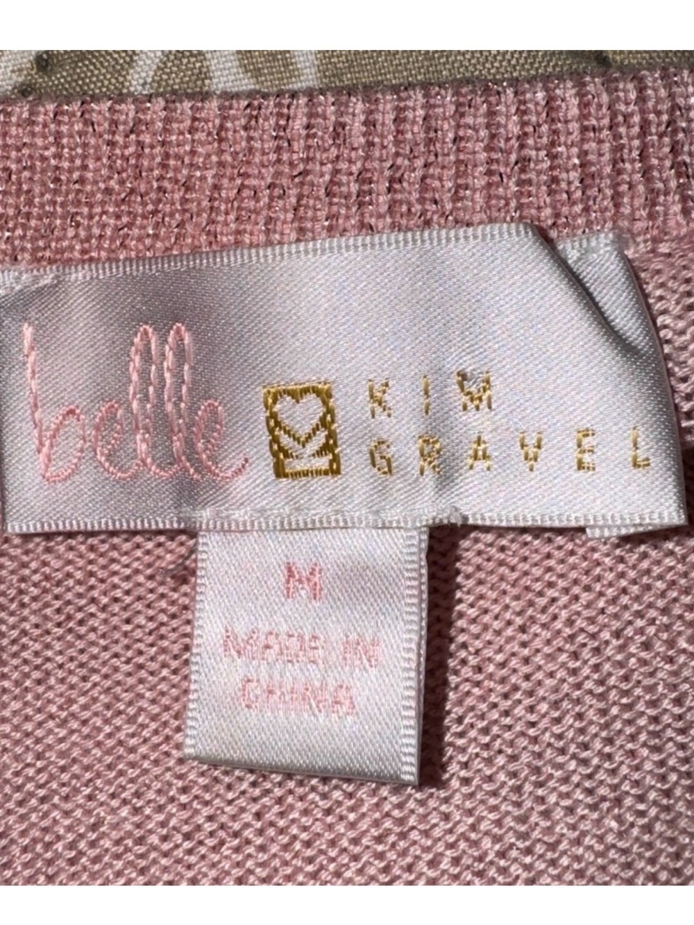 Belle by Kim Gravel Soft Pink Top - Picture 6 of 6